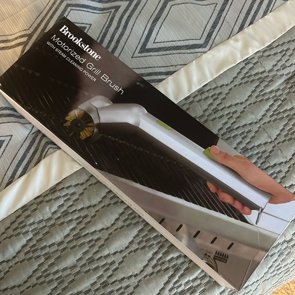 Brookstone Motorized Grill Brush